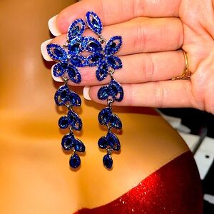 Leaf Dangle Drop Earrings